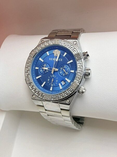 Montre Versace Acier Bleu