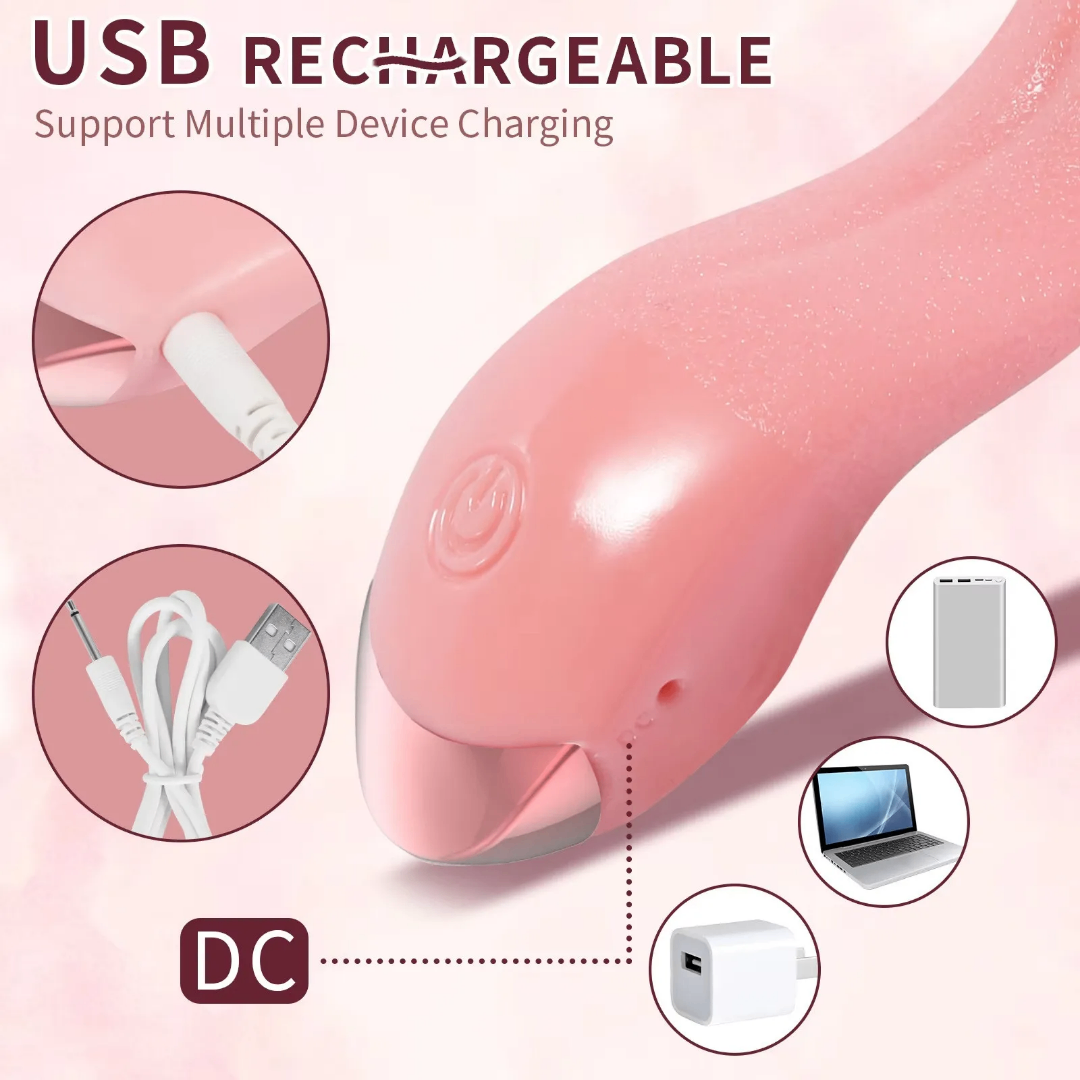 Vibromasseur USB Rechargeable