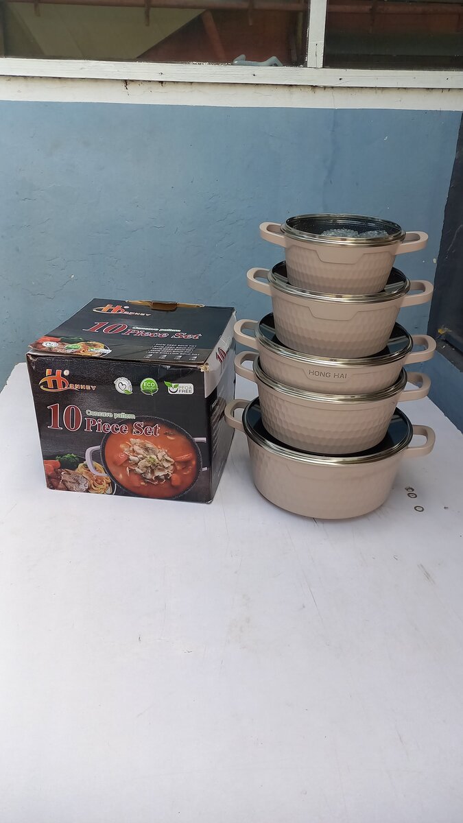 10 pcs Non stick cookware