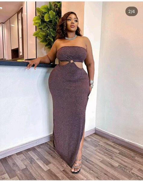 Robe élégante taille plus