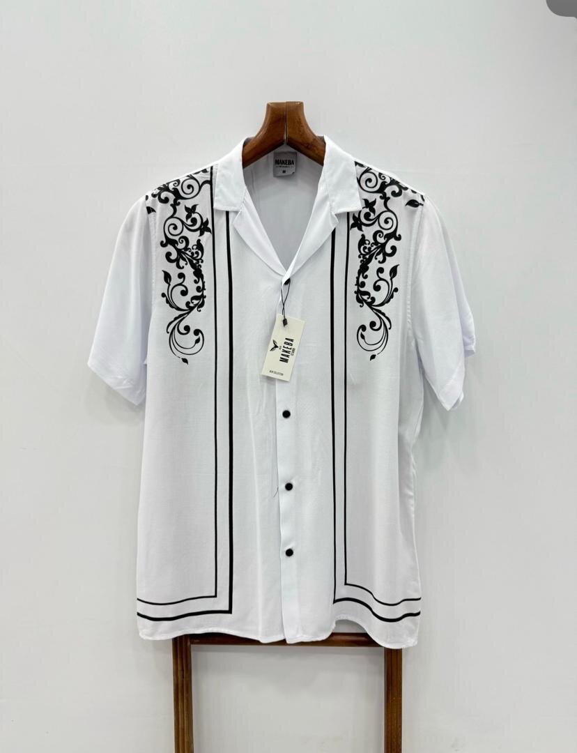 Chemise tendance à motifs