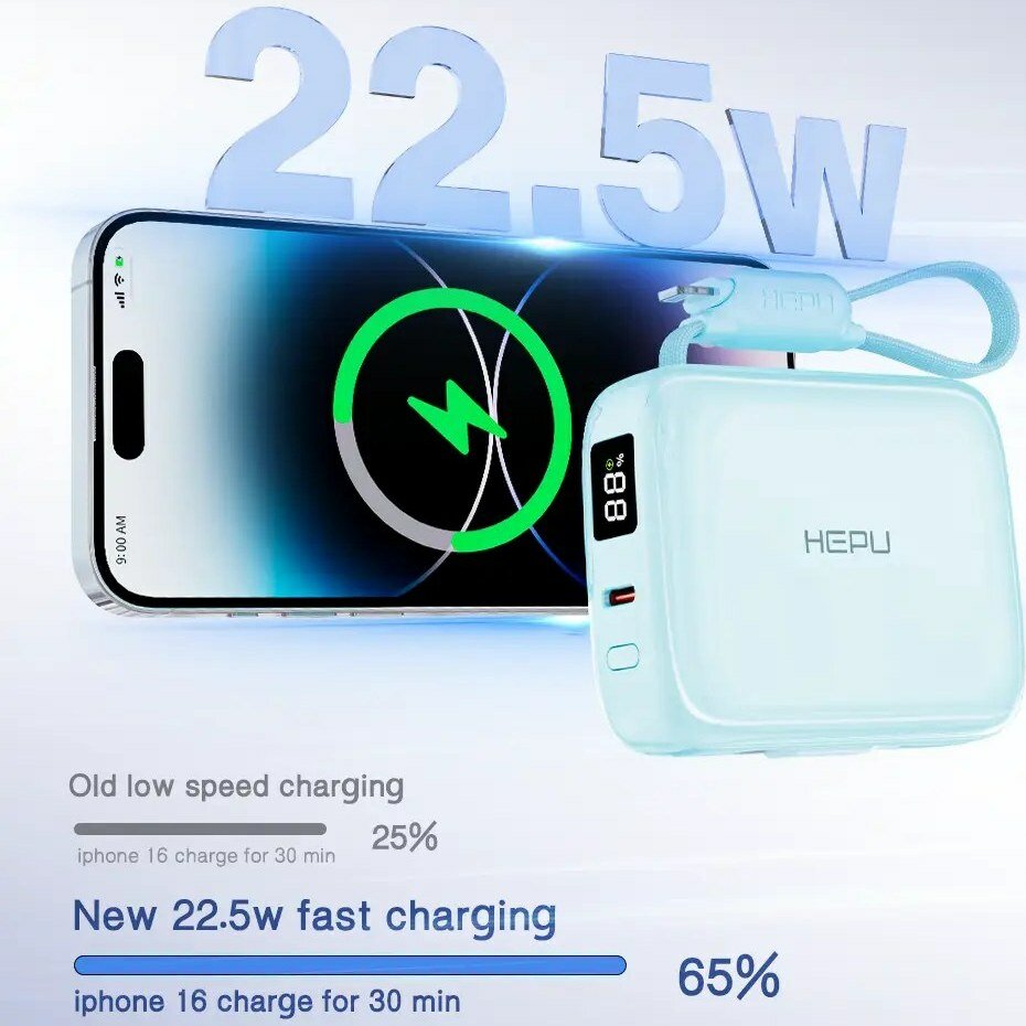 Chargeur rapide 22.5W 20000mAh