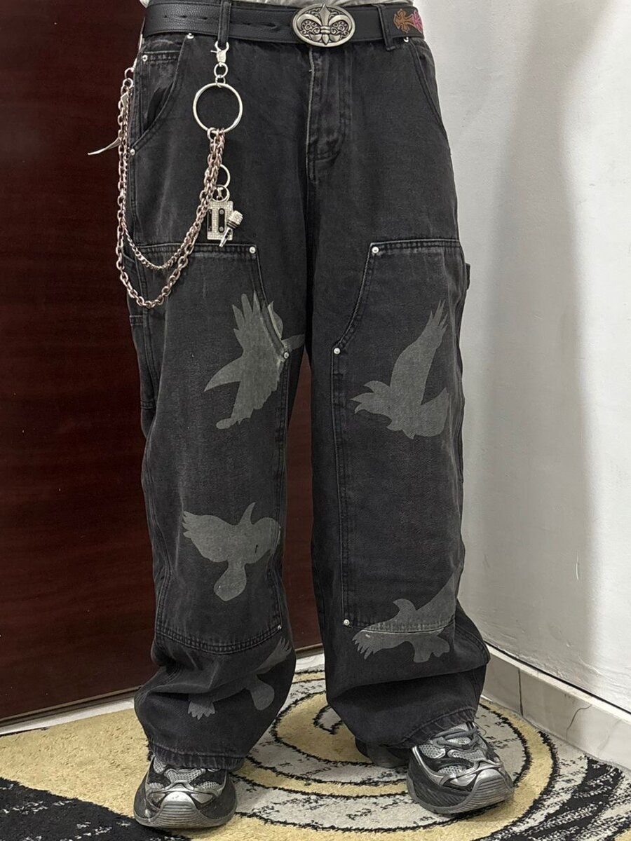 Pantalons baggy décontractés