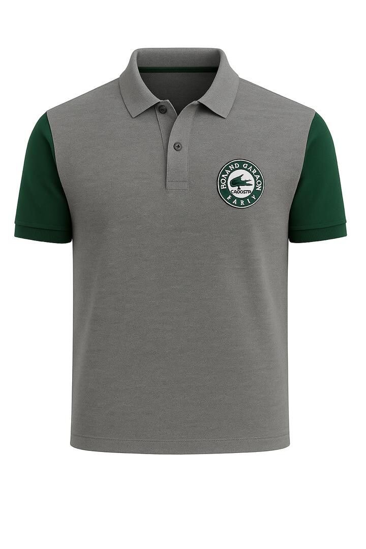 Polo tendance rayé homme