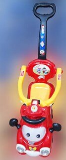 Baby Push Car With Handle & Light and Music