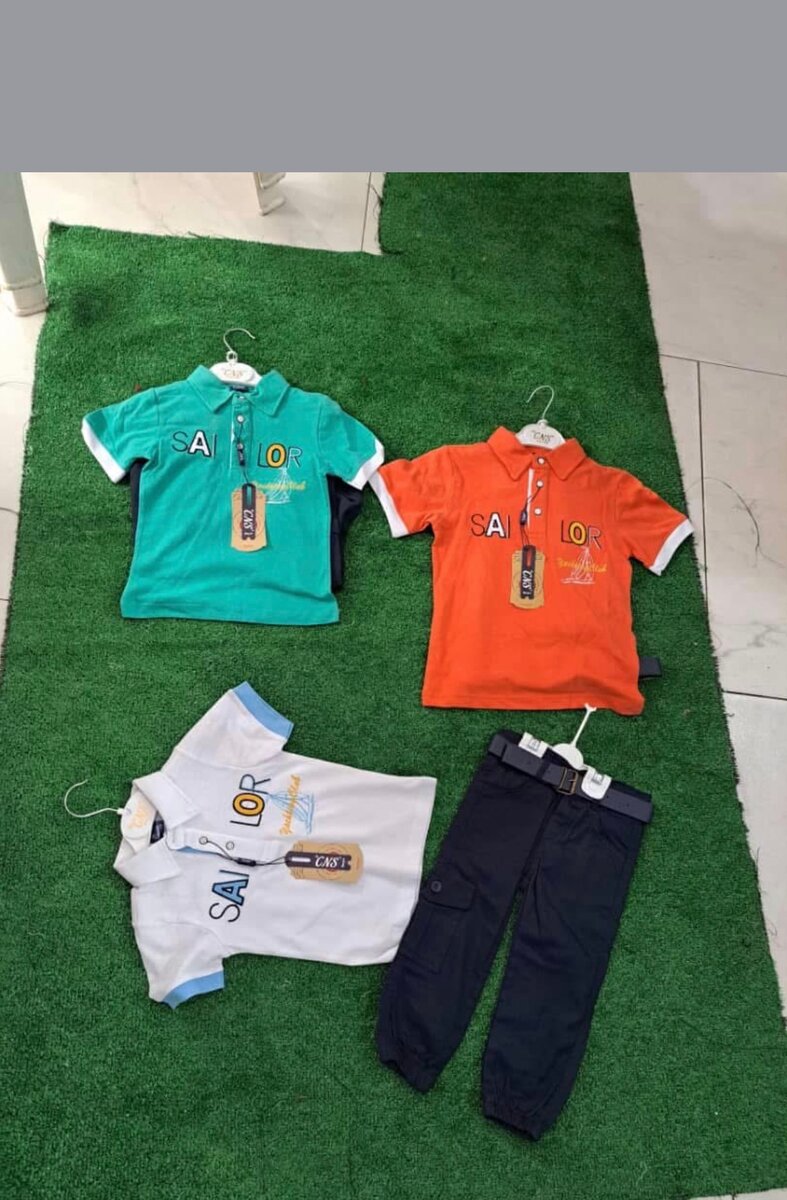 T-shirts colorés pour garçons