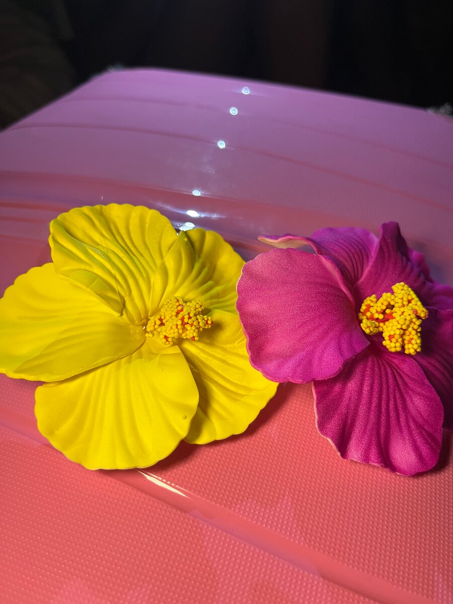 Fleurs artificielles pour cheveux