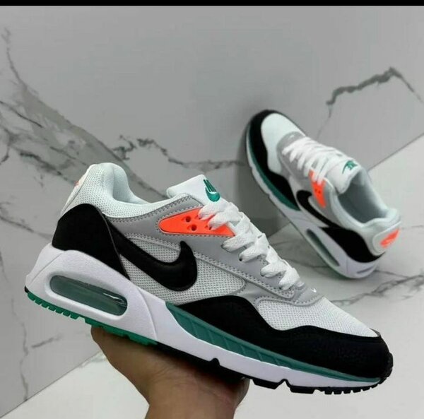 Nike Air Max 90 Noir Blanc Vert