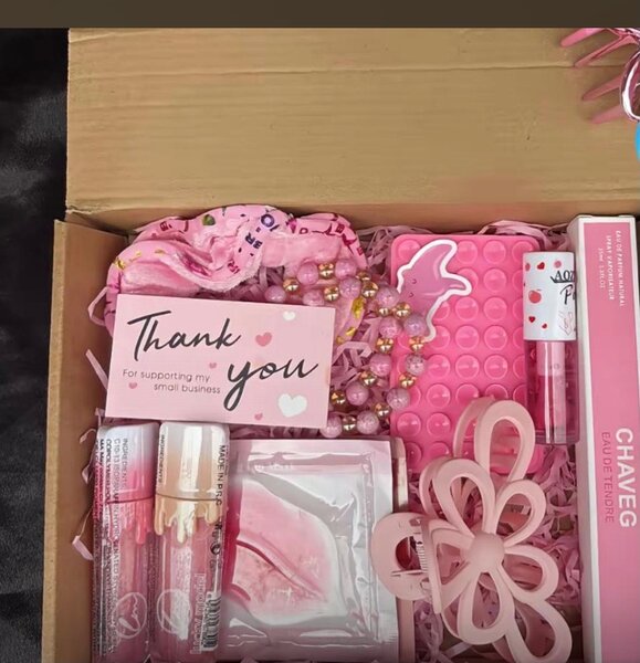 Coffret Beauté Rose Glamour