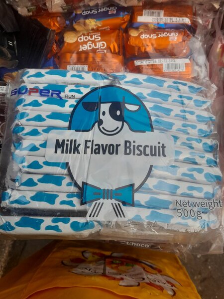 Milk flavor biscuit