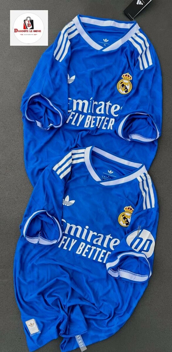 Maillots de football Real Madrid