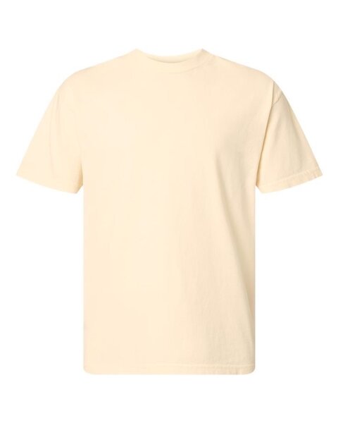 Heavy cotton cream t shirt