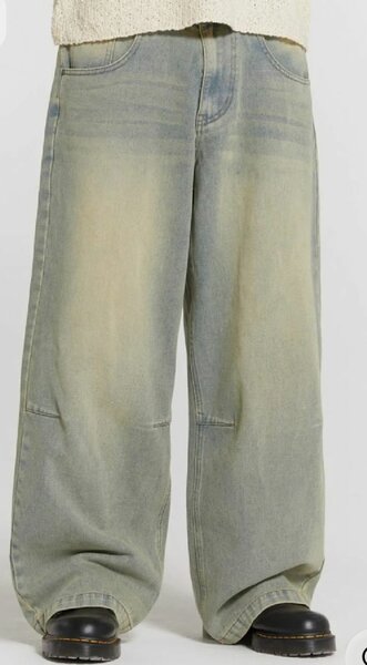 Jeans larges unisexes