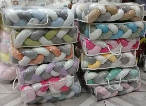 Contour de lit tressé bébé