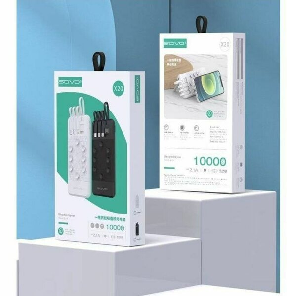 Batterie externe ultra-mince 10000mAh