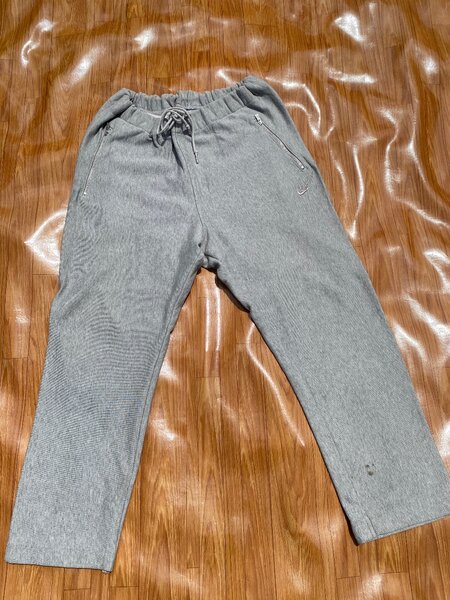 Gray Nike joggers