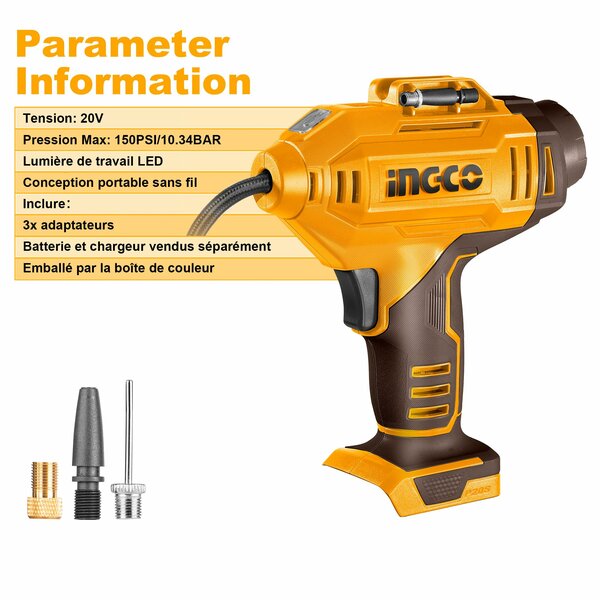 Compresseur d'air portatif 150PSI