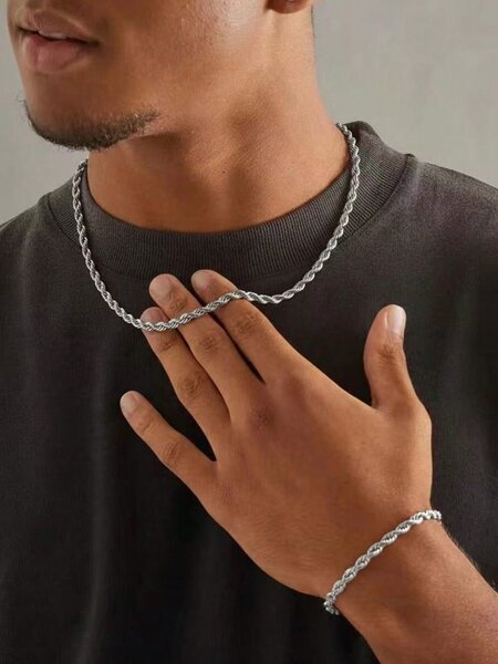 Collier et Bracelet Torsadés