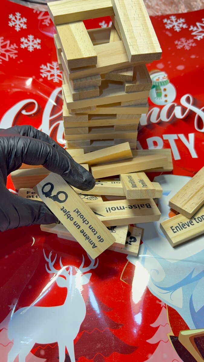 Jeu de blocs empilables adulte