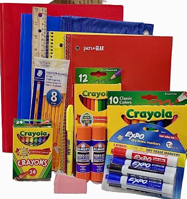 Kit complet de fournitures scolaires