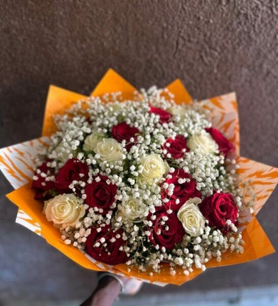 Bouquet de roses élégantes