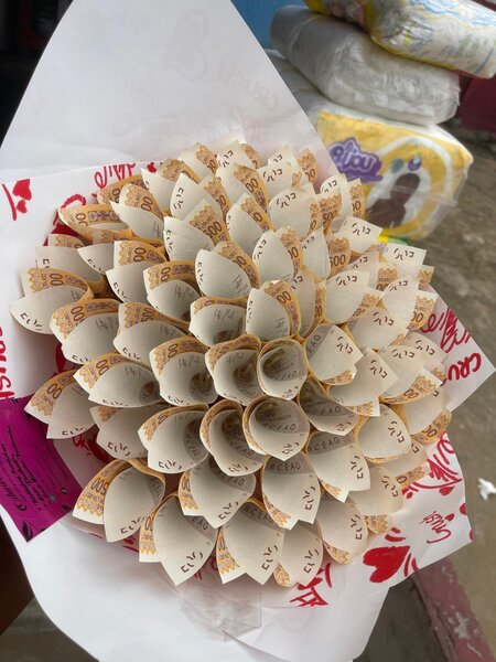 Unique Money Bouquet Gift