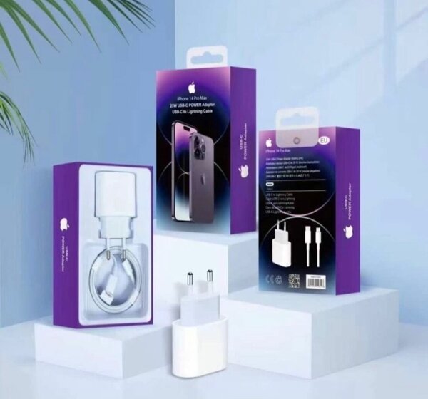 Chargeur USB-C Apple iPhone Rapide