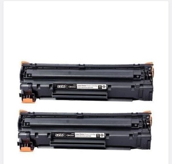Lot De 2 Cartouches D'encre Compatible Toner 85A/35A (H-CB43