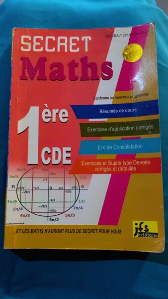 Manuel scolaire 1ère D