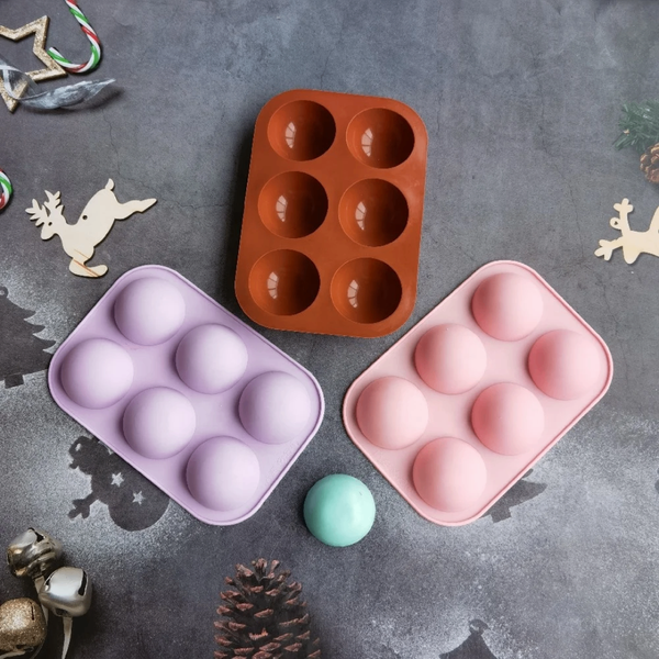 Moule Silicone Demi-Sphère