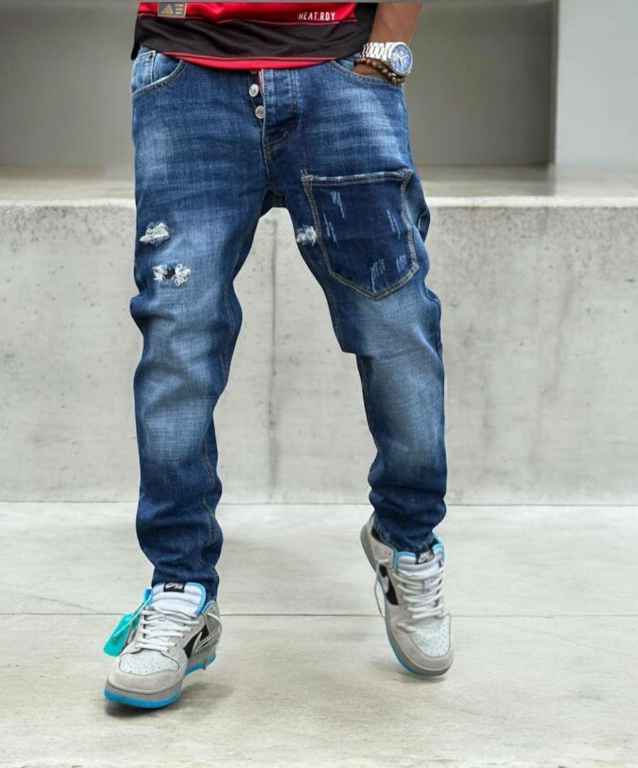 Jeans décontractés homme tendance