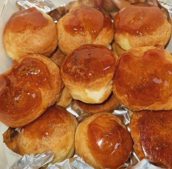 Choux pâtissiers assortis