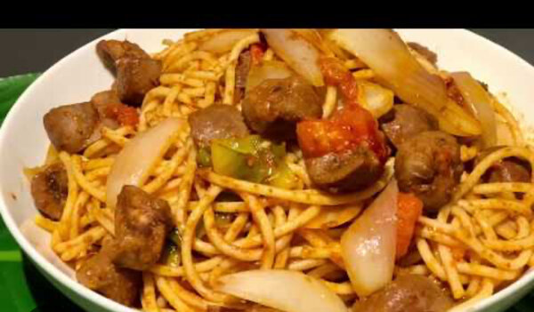 Délicieux Spaghetti rognons