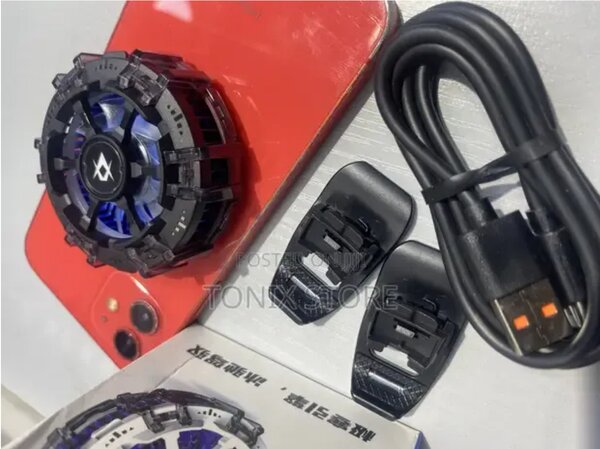 Phone Radiator | Phone Cooling Fan Case | Cold Wind Handle Fan DL01 | For PUGB Phone Cooler | Gadgets