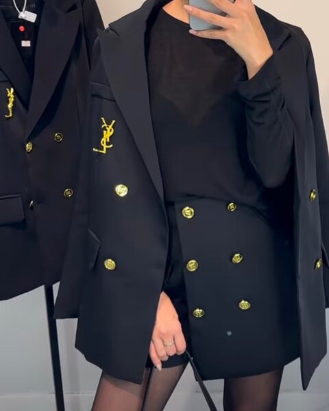 Двойка шорты юбка + пиджак