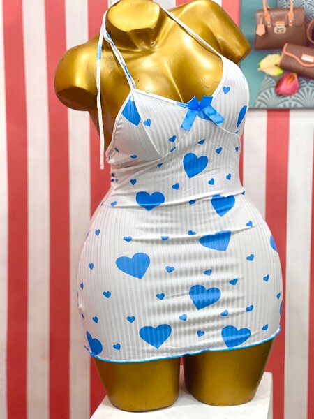 Robe Courte Cœur Cocktail