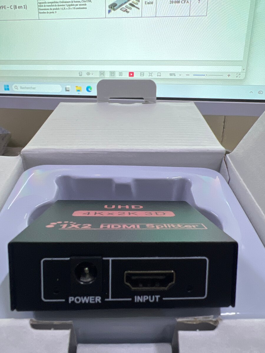 Répartiteur HDMI 4K 1x2