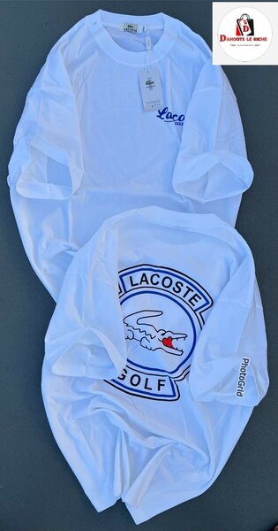 T-shirt Lacoste Golf Blanc