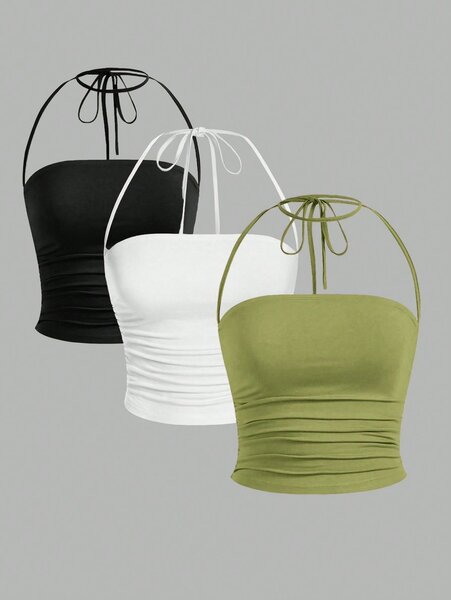 Top bustier dos-nu femme