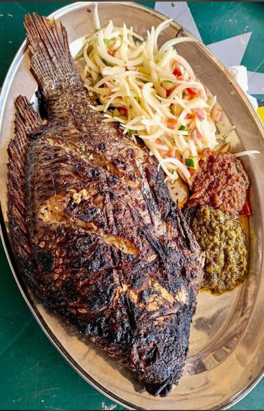 Poisson Grillé Savoureux