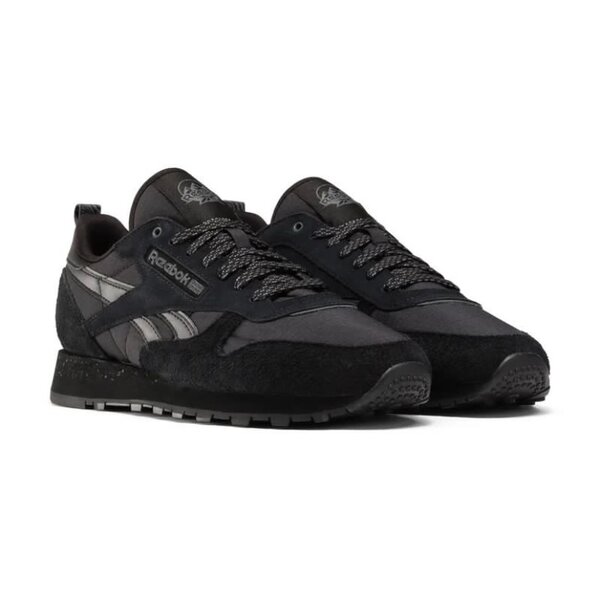 Sneakers Reebok classiques en cuir noir