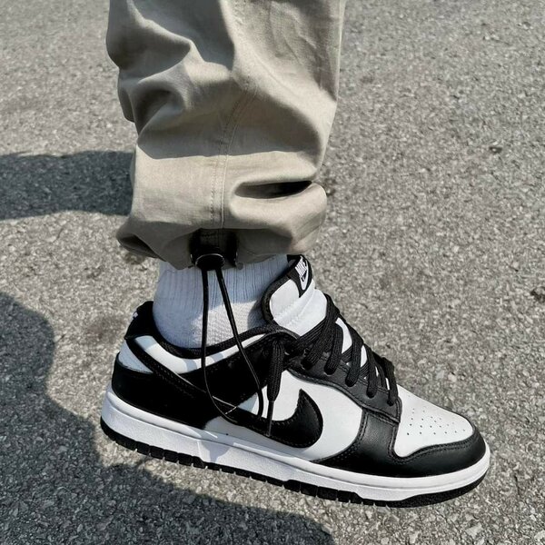 Sneakers homme noir et blanc