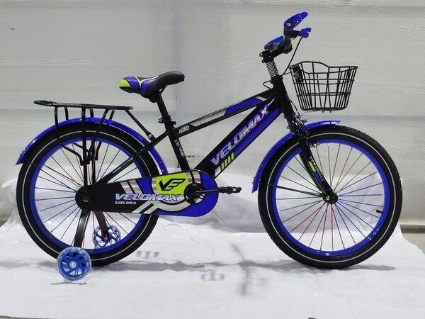 Vélo enfant VELURMAX bleu noir