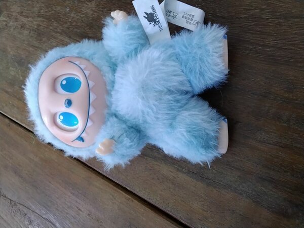 Cute Blue Monster Plush