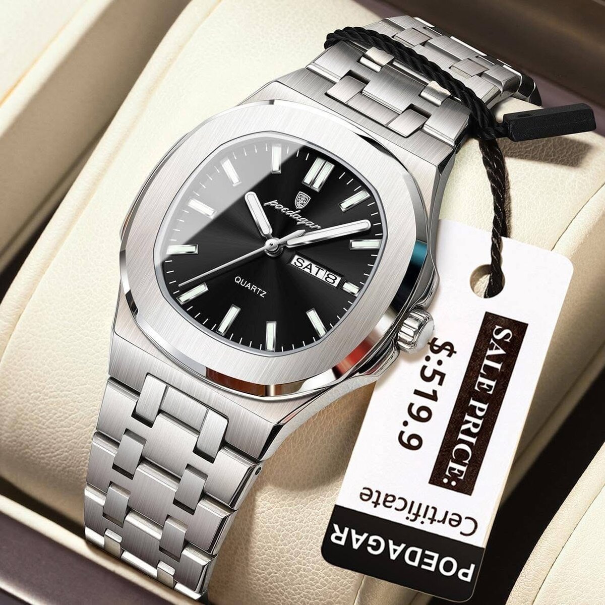 Montre Homme Quartz Élégante