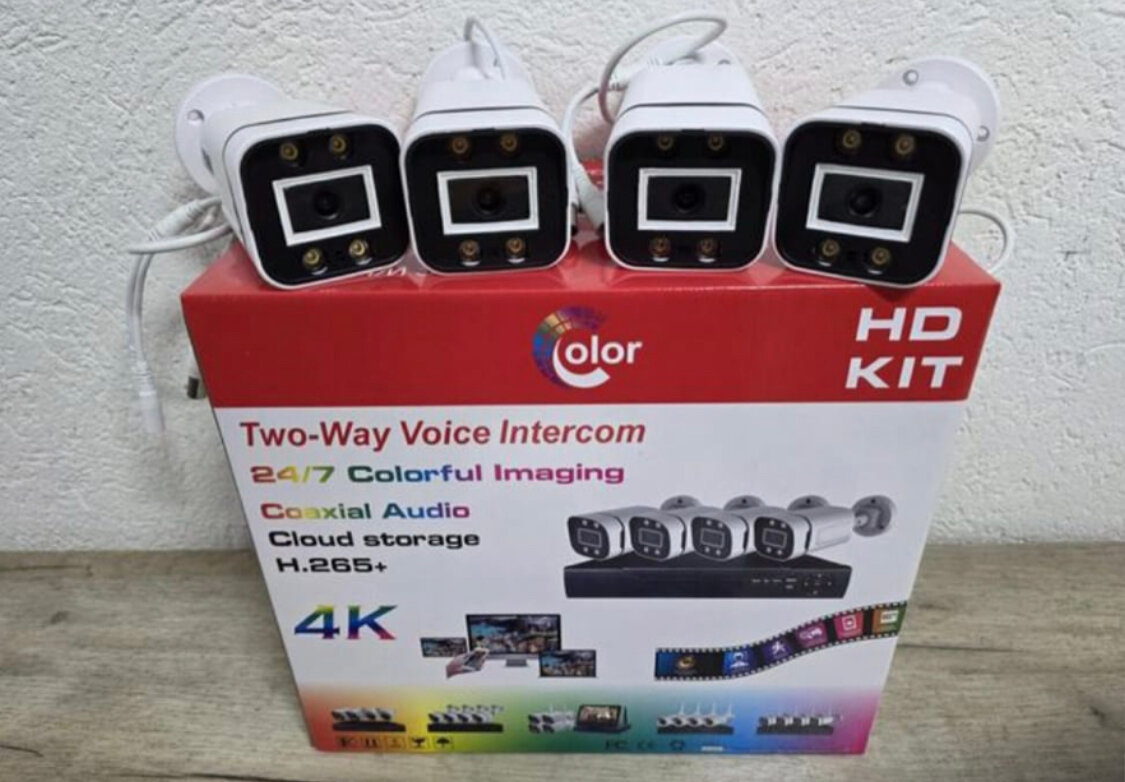 Kit de Vidéosurveillance 4K