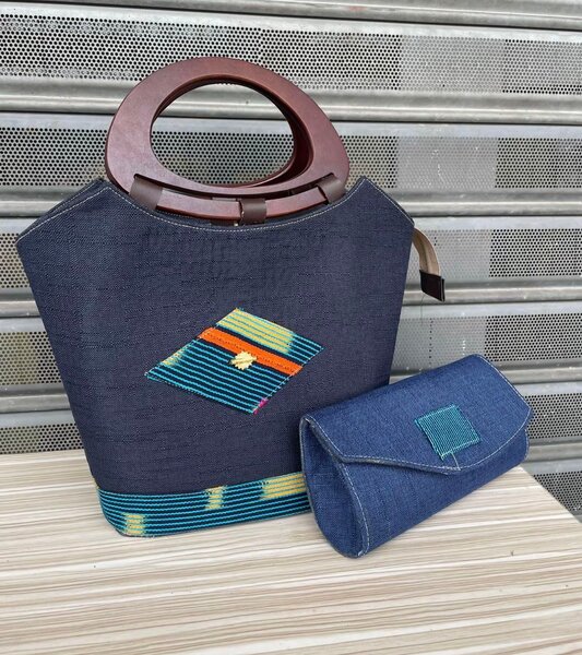 Sac à main en toile élégante