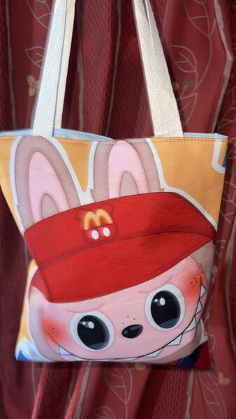 Sac cabas mignon imprimé