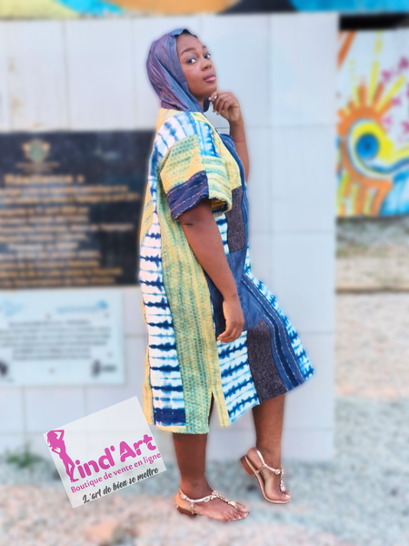 Robe à capuche Nzassa