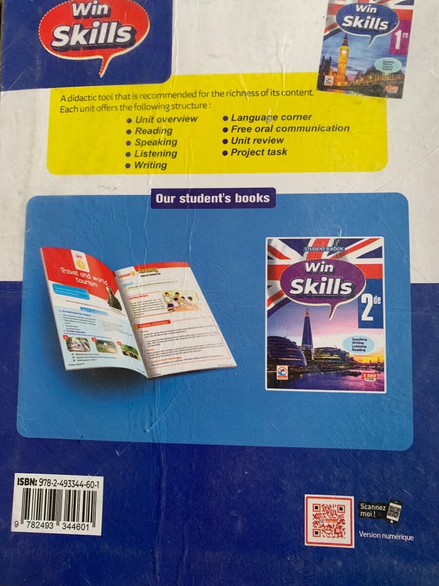 Win Skills Livre d'Étudiant